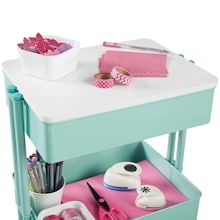 Kids Craft Storage, Raskog Cart, Ikea Cart, Ikea Raskog, Craft Cart, Dresser Organization, Rolling Cart, Storage Cart, Michael Store