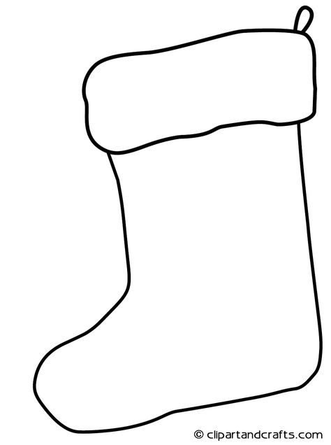 Fill out, print and use this and thousands of other free templates at templateroller.com. Stocking Outline Printable, Printable Stocking Template, Stocking Template Printable Free Pattern, Stocking Printable, Christmas Stocking Images, Christmas Stocking Template, Stocking Template, Freebies Pattern, Christmas Coloring Sheets