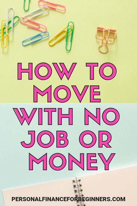 Have you ever wanted to know how to move out of state and aren't quite sure where to start? If you want to move out of your parent's house or start a new life somewhere, this guide will help you learn what it takes to move without a lot of money or a job lined up. It's not easy, but here's how to make it work! How To Move Out, Move Out Of State, Tips For Moving Out, Moving House Tips, Moving Budget, Saving Money Diy, Planning A Move, Start A New Life, Moving To Another State