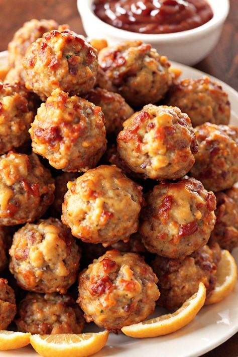 Sausage Balls Recipe

Ingredients

- 1 pound breakfast sausage
- 2 cups shredded cheddar cheese
- 2 cups biscuit baking mix
- 1/4 cup milk
- 1 teaspoon garlic powder
- 1 teaspoon onion powder
- 1/2 teaspoon black pepper

Full Cooking Instructions on... Sausage Ball Breakfast Casserole, Deer Sausage Balls, 4 Ingredient Sausage Balls, Jimmy Dean Pork Sausage Recipes, How To Make Sausage Balls, Sausage Bisquick Balls, Sausage Balls With Pancake Mix Recipe, Southern Sausage Balls, Sausage Balls With Flour