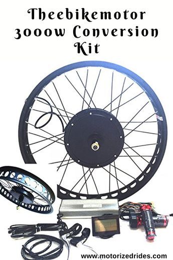 The 3000 Watt Conversion Kit from theebikemotor is an incredibly powerful electric bike kit that can reach top speeds of 50 mph. #ebike #mtb #bike #electricbike #ebikes #emtb #cycling #bikelife #mountainbike #bicycle #ebikestyle #ebikelife#nature #scooter #instabike #bikeporn #shimano #bikeshop #ebikelover E Bike Kit, Electric Bicycle Conversion Kit, Electric Bike Kits, Best Electric Bikes, Home Tricks, Electric Bike Conversion, E Bikes, Bike Kit, Mtb Bike