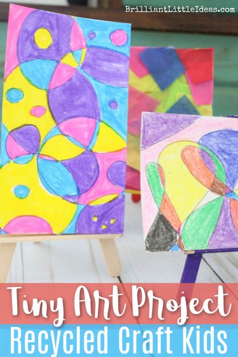 Looking for index card art ideas? I've got a few recyled index card craft ideas for you to keep your kids busy. Plus a cute way to display art. Card Art Ideas, Index Card Art, Card Craft Ideas, Cue Card, Popsicle Art, Art Sub Plans, Recycled Crafts Kids, Cue Cards, Activities For Boys