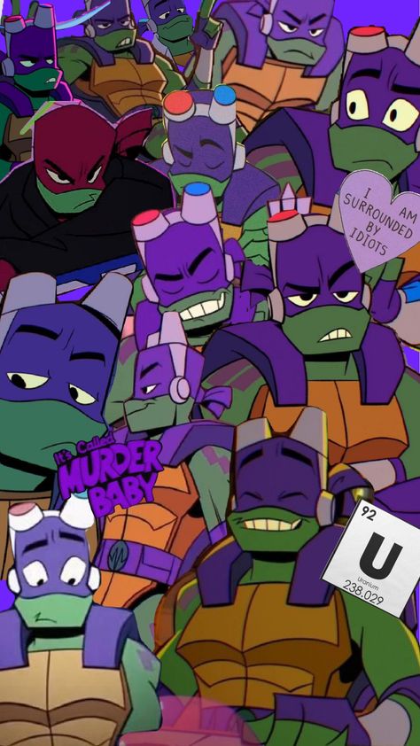 #rottmnt Donatello Rottmnt Wallpaper, Rottmnt Stickers, Rottmnt Wallpaper, Donatello Rottmnt, Donnie Tmnt, Fav Cartoon, Donatello Ninja Turtle, Donatello Tmnt, Tmnt 2012