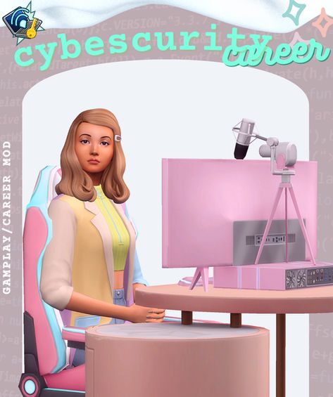 Cybersecurity Career Mod | maplebell on Patreon Sims 4 Jobs, Sims 4 Cas Mods, Sims 4 Cc Kids Clothing, Play Sims 4, The Sims 4 Packs, Play Sims, Sims 4 Cc Folder, Sims 4 Gameplay, Sims Games