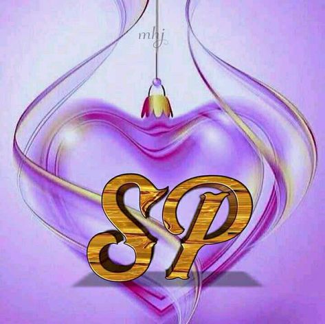 Sp Love Images, Sp Name Dp, Sp Letter Images, Sp Name Logo, P And S Letter Love, Nature Baground Images, Printable Tattoos, Black And Purple Wallpaper, Digital Painting Photoshop