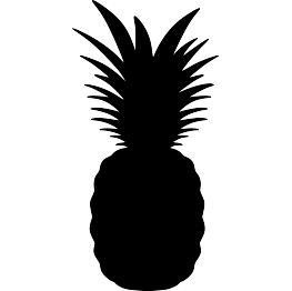 Food Silhouette, Clip Art Free, Silhouette Clip Art, Silhouette Free, Free Clip Art, Free Downloads, Felt Crafts, Pineapple, Clip Art