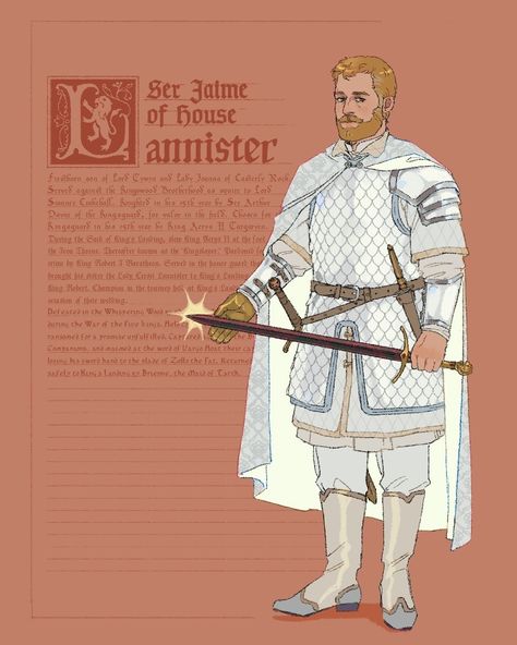 Kingsguard Armor, Lannister Art, King Robert, Asoiaf Art, Jaime Lannister, Gra O Tron, Game Of Thrones Art, Got Books, Film Books