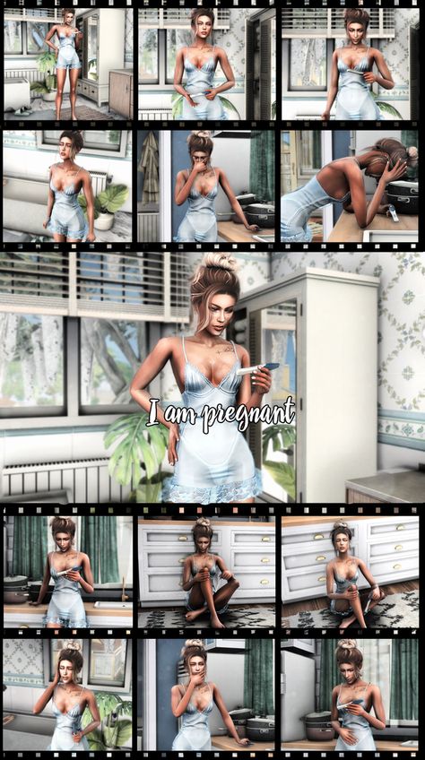 Sims Pregnant, I Am Pregnant, Sims 4 Couple Poses, Sims Poses, Sims 4 Stories, Ts4 Poses, Sims 4 Piercings, Sims Stories, Sims Baby