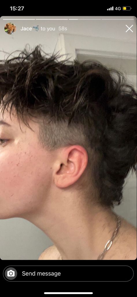 #mullet #haircut #freshcut #aesthetic Cross Fade Haircut, Textured Mens Hair, Low Taper Fade Mullet Straight Hair, Side Design Haircut Men, Hairstyles Mullet Men, Macs Haircuts, Short Hair Unstyled Haircuts, Short Haircuts Masculine, Short Masc Hair Straight