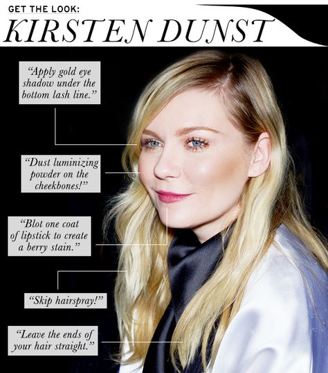 Kristen Dunst, Kirsten Dunst, Fresh Face, Gorgeous Makeup, Makeup For Brown Eyes, All Things Beauty, Beauty Inspiration, Skin Makeup, Pretty Face