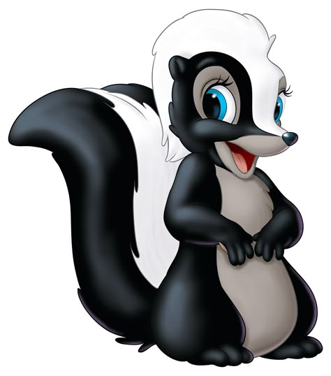 Cartoon Female Skunk | flower background information feature films bambi bambi ii who framed ... Skunk Cartoon, List Of Disney Characters, Thumper Disney, Bambi Characters, Inkscape Tutorials, Disney Decals, Bambi And Thumper, Bambi Disney, Wallpaper Flower