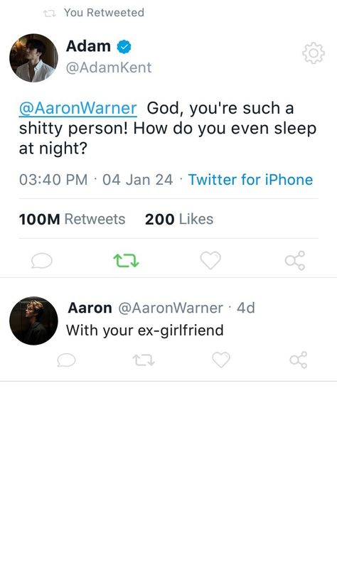 #FakeTweet #ShatterMe #Book #AaronWarner # AdamKent Shatter Me Instagram Story, Shatter Me Poster, Shatter Me Funny, Shatter Me Characters, Aaron Yes Love, Sector 45, Book Tweets, Me Tweets, Shatter Me Warner