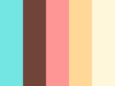 "Ice Cream Truck" by ska cream, ice, summer, sundae, truck Ice Cream Shop Color Palette, Gelato Station, Ice Cream Color Palette, Ice Cream Palette, Ice Cream Painting, Ice Cream Logo, Ice Cream Art, Colorful Ice Cream, Mint Chocolate Chip Ice Cream