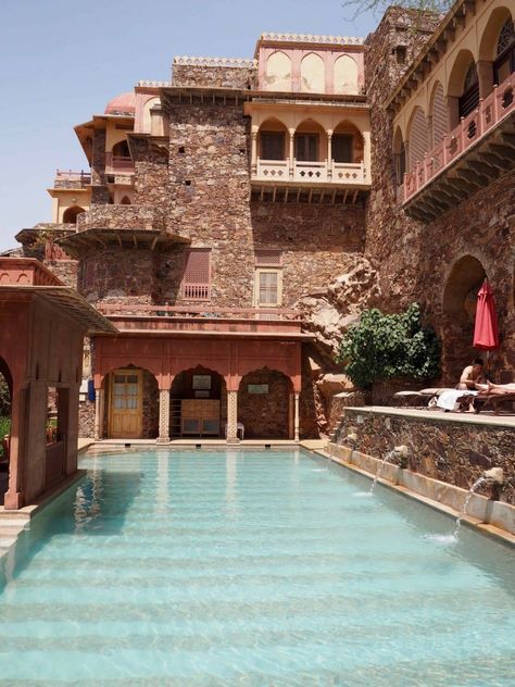 Neemrana Fort Palace, Neemrana Fort, Indian Subcontinent, Perfect English, Desi Aesthetic, Palace Hotel, Watch Tower, Great View, Check In