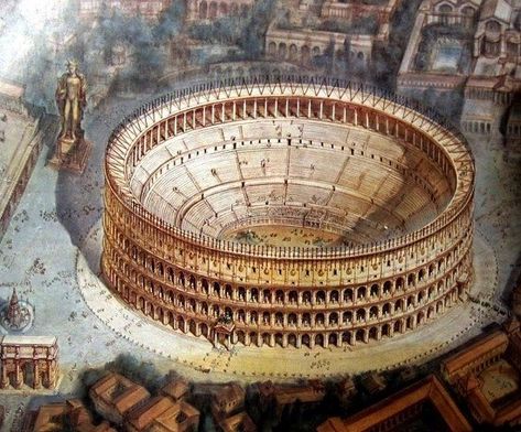 Marshal Arts, Ancient History Archaeology, Colosseum Rome, Rome Antique, Roman Architecture, Roman History, Glory Days, Ancient Architecture, Historical Architecture