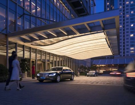 Photos & Videos | Jing An Shangri-La West Shanghai: Terrace Canopy, Hotel Canopy, Deck Canopy, Hotel Facade, Canopy Architecture, Canopy Bedroom, Backyard Canopy, Building Entrance, Wedding Canopy