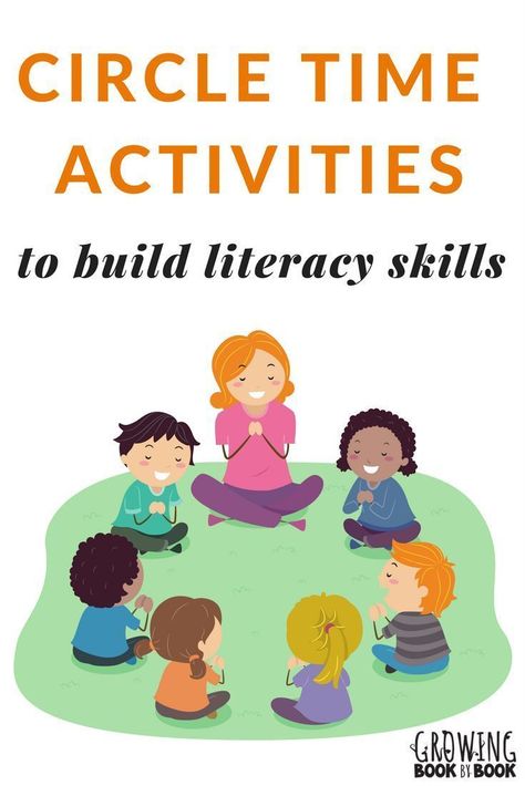 Lots of books, songs, and activities to build literacy-rich circle times with toddlers, preschoolers, and kindergarteners. Toddler Circle Time, Preschool Circle Time Activities, Oral Language Activities, Literacy Activities Preschool, Circle Time Activities, Early Literacy Activities, Preschool Circle Time, Preschool Language, Literacy Lessons