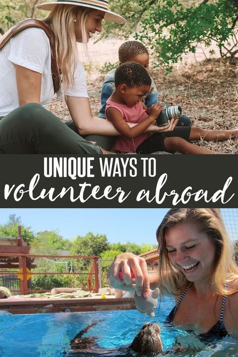 Unique Ways to Volunteer Abroad Space The Final Frontier, Gap Year Travel, Volunteer Travel, Travel Jobs, Volunteer Programs, Volunteer Abroad, Work Abroad, Volunteer Work, Move Abroad