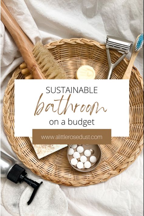 Creating a sustainable bathroom doesn’t have to be hard or expensive. After years of living a zero waste lifestyle, I’ve narrowed down a few favorite products. Sustainable Bathroom Products, Zero Waste Bathroom Products, Plastic Free Bathroom, Sustainable Bathroom, Zero Waste Bathroom, Sustainability Tips, Grimoire Ideas, Living Naturally, Zero Waste Home