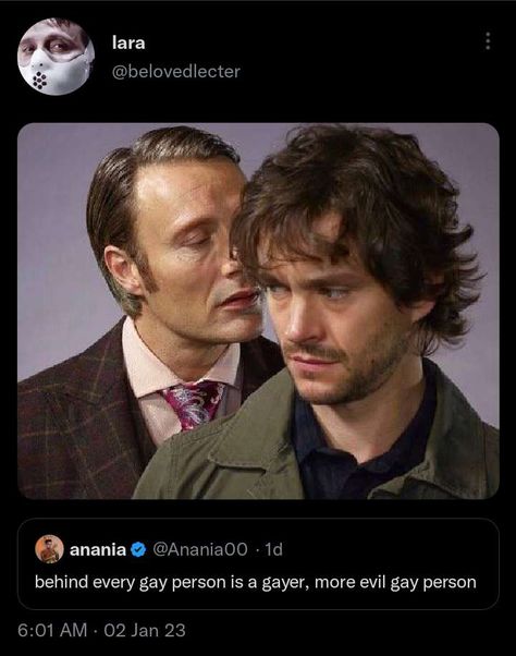 Hannibal Sniffing Will, Hannibal Cast, Hannibal Tv Show, Will Graham Hannibal, Hannibal Series, Nbc Hannibal, Will Graham, Promotional Image, Hugh Dancy