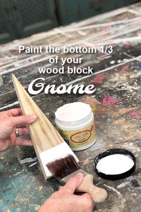 When creating a DIY wood block gnome, face placement is everything. Learn everything you need to to know by watching the full video tutorial on how to make these and others just like it. Easiest DIY craft you'll ever make. Wood Christmas Knomes, Wood Gnomes Diy How To Make, Diy Easter Projects, Wood Block Gnomes, Diy Wooden Gnomes, Diy Wood Gnomes, Wooden Gnomes Diy How To Make, 2x4 Gnomes, Wooden Gnomes Diy