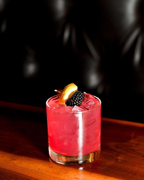 Black Raspberry Bramble | weekend special shot for @rusty_moose_spokane 🥃 📸 @kinstudios.co www.kincreativestudios.com #cocktailphotography #foodandbeveragephotography #spokane #kincreativestudios #gincocktail #blackraspberrybramble #foodphotographer #cocktailphotographer Raspberry Bramble, Blackberry Bramble, Cocktail Photography, Black Raspberry, Gin Cocktails, Bramble, September 22, Photographing Food, Studio S