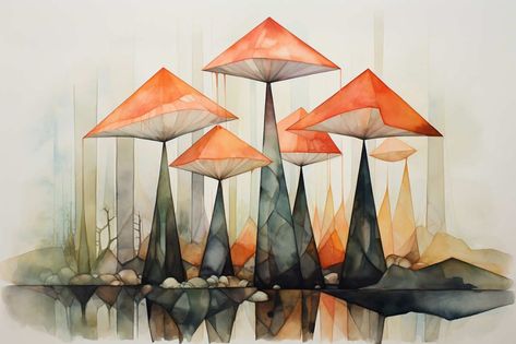 Abstract mushrooms
#watercolour #mushroom #abstract #nature #artisticInterpretation #digitalart #colourful #artwork #fantasyArt #mysticalForest #creativeExpression Watercolour Mushroom, Mushroom Artwork, Colourful Artwork, Watercolour Abstract, Watercolour Effect, Sacred Geometry Patterns, Gallery Artwork, Geometry Pattern, Watercolor Effects