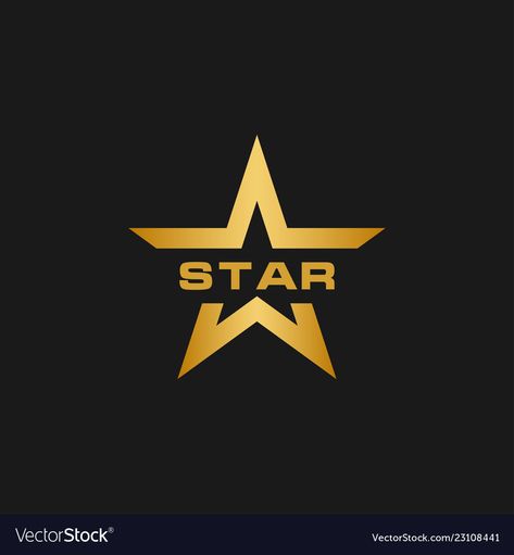 5 Star Logo Design, Logo With Star Design, Star Logo Design Graphics, Star Logo Design Creative, Golden Logo Design, Star Logos, Start Logo, New Instagram Logo, Stars Logo