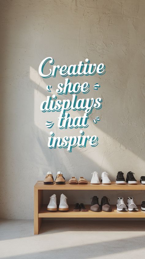 Explore fresh shoe display ideas for stylish spaces that enhance retail environments. This pin features innovative designs perfect for boutiques and shoe stores, emphasizing the beauty and functionality of displays. Shoe Display Ideas, Color Furniture, Presentation Styles, Creative Shoes, Bohemian Rustic, Shoe Display, Fresh Shoes, World Of Interiors, Interior Design Inspiration