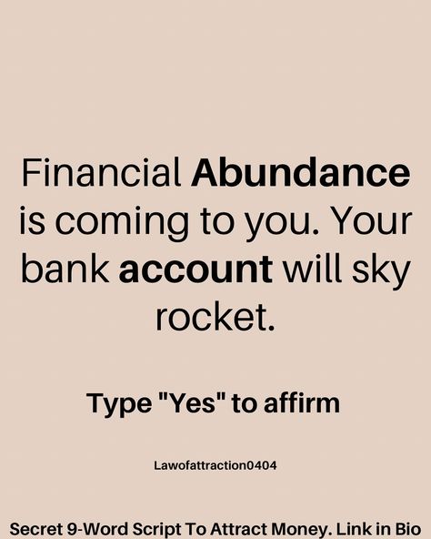 💰Type “Yes” to affirm💰 @lawofattraction0404 🗣️Speak this secret 9-word script and change your life. They say it reprograms your DNA to make your wishes come true way faster. Just whisper these words, and you might just see wonders! I was skeptical at first, but boy, was I wrong! 🌟 Click the link in my bio @lawofattraction0404 to check it out. ✨ 🎥Credits: @lawofattraction0404 Make sure to follow @lawofattraction0404 for daily inspiration and guidance on your wealth journey. 💸 Like this ... Beautiful Black Babies, Inspirational Quotes God, Attract Money, Wish Come True, Thank You God, Daily Motivation, Change Your Life, Daily Inspiration, Spiritual Quotes