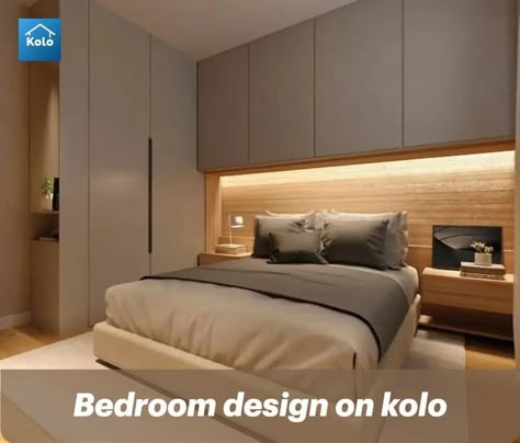 Bedroom Built Ins, Small Bedroom Interior, Small Room Design Bedroom, Wardrobe Design Bedroom, Bedroom Bed Design, Small Room Design, Modern Bedroom Design, Bedroom Furniture Design, Room Design Bedroom