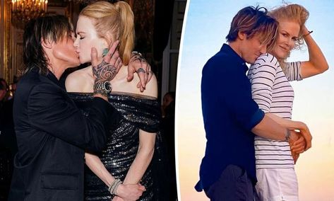 Nicole Kidman Wishes Husband Keith Urban a Happy Birthday with Sweet Photo of Them Kissing Nicole Kidman Husband, Taller Girlfriend, Sweet Photo, Keith Urban, Nicole Kidman, Daily Mail, Sequin Skirt, Happy Birthday, Birthday