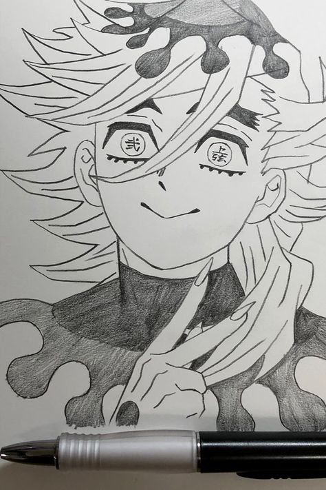 Draw Douma from Demon Slayer https://youtu.be/8nJqHKdFpQY Nezuko Art Sketch, Douma Sketch, Demon Slayer Sketch Pencil, Demon Slayer Art Drawing, Douma Drawing, Demon Slayer Art, Demon Slayer Poses Drawing, Upper Moon, Best Anime Drawings