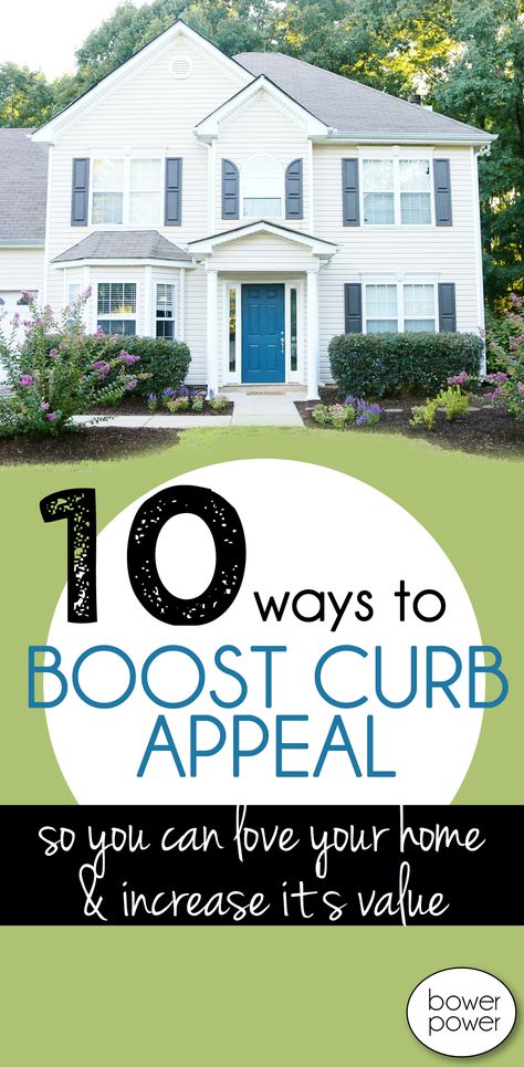 Increase Curb Appeal, Easy Home Upgrades, Landscape Ideas Front Yard Curb Appeal, Curb Appeal Landscape, Improve Curb Appeal, Raised House, Boost Curb Appeal, Front Yards Curb Appeal, Diy Curb Appeal