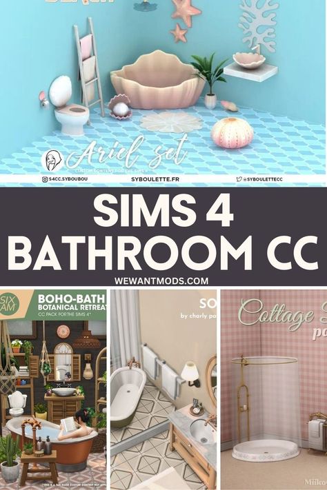 sims 4 bathroom cc Sims4 Cc Furniture Bathroom, Sims 4 Bathroom Cc, Sims 4 Bathroom, Cc Clutter, Sims 4 Clutter, Sims 4 Cc Furniture, Sims 4 Cc, Maxis Match, Sims 4 Mods