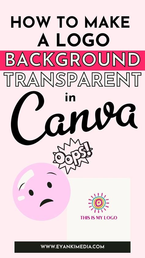 Easy Canva tips for marketers. It has never been easier to create a transparent background! Transparent backgrounds are great for logos and graphics that you want to place on top of images or text. When creating designs with transparency, it is important to use the right tools and colors so your design doesn’t look distorted when put onto another background color. Learn how to create transparent logo background in Canva. Canva Pro tips. Creating Stickers In Canva, Making Stickers With Canva, How To Make Logo In Canva, How To Design Stickers In Canva, How To Create Video In Canva, Canva Learning, Canva Tricks, Tech Tricks, Best Logo Maker