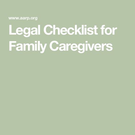 Legal Checklist for Family Caregivers Organizing Important Papers, Family Emergency Binder, Geriatric Care, Emergency Binder, Medical Leave, Family Emergency, Family Caregiver, Financial Help, Life Insurance Policy