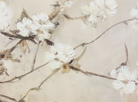 White And Light Brown Aesthetic, Header Flower, Light Brown Wallpaper, Flower Header, Brown Wallpaper, Beige Aesthetic, Ethereal Art, Brown Aesthetic, Little Flowers