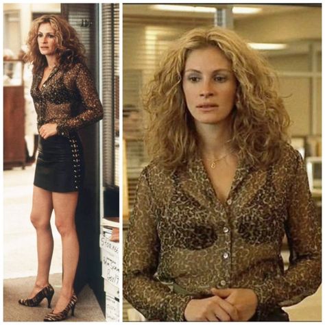 Erin Brockovich 2000 - Julia Roberts Erin Brockovich Outfits, Julia Roberts Erin Brockovich, 1980s Outfits, Erin Brockovich, Movies Fashion, 90s Vibes, Movie Fashion, Hair Colours, Julia Roberts