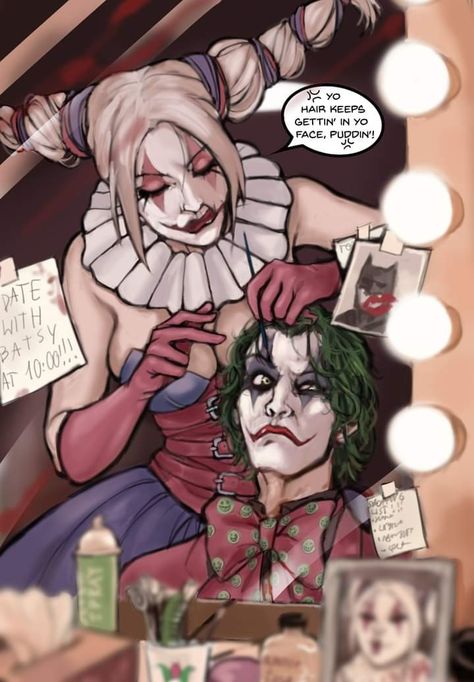 Harley Quinn X Joker, Joker Nurse, Joker Fanart, Dc Comics Funny, Joker Dark Knight, Batman Vs Joker, Joker Comic, Der Joker, Gotham Villains