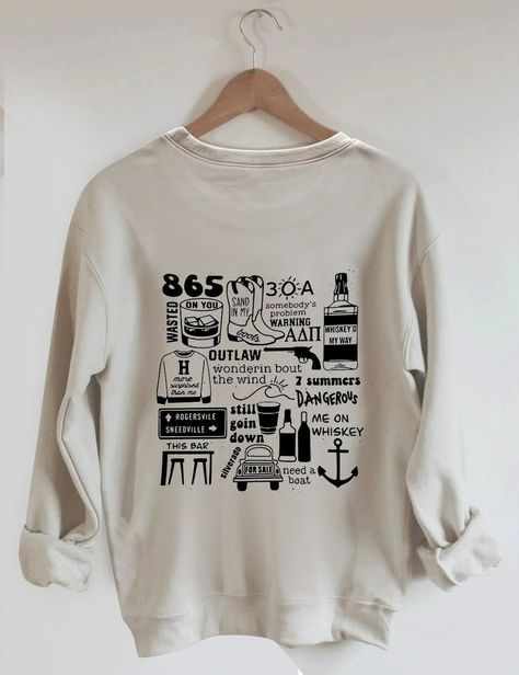 Wallen Sweatshirt, Flare Jeans Outfit, Western Tee, Cute Country Outfits, Rodeo Shirts, Cute Shirt Designs, Western Aesthetic, Morgan Wallen, Vinyl Shirts