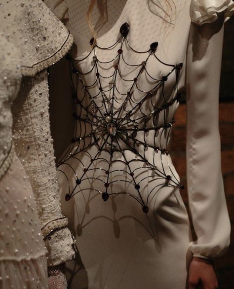 Spider Webs, Fantasias Halloween, Gothic Wedding, Spider Web, Costume Design, Design Inspo, New York Fashion Week, Diy Clothes, Boho Style