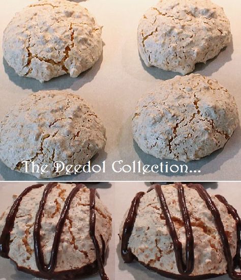 Coconut Meringue Cookies, Coconut Meringue, Preserving Recipes, Favorite Cookbooks, Meringue Cookies, Coconut Cookies, Sweet Ideas, Xmas Cookies, Brownie Cookies