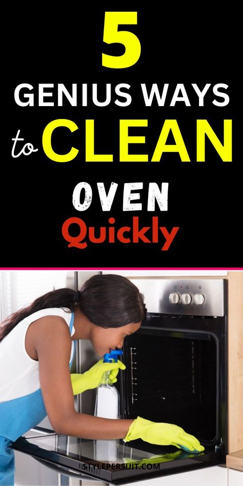 Having a clean oven is not only important for hygiene but also for its efficiency. Sure a dirty oven is easy to hide. . . until you need to use it. As soon as the oven starts to heat you remember that pizza cheese that dripped on the bottom of the oven last week. Instead of resorting to harsh chemicals, you can try these five eco-friendly oven cleaning hacks to keep your oven sparkling clean and reduce your environmental impact. Let’s explore five easy and effective methods! Clean Bottom Of Oven, How To Clean An Oven Without Chemicals, Natural Oven Cleaner Recipes, How To Clean An Oven Easy, How To Clean Oven Easy, Homemade Oven Cleaner Recipe, Cleaning Oven Easy, Best Oven Cleaner, Cleaning The Oven