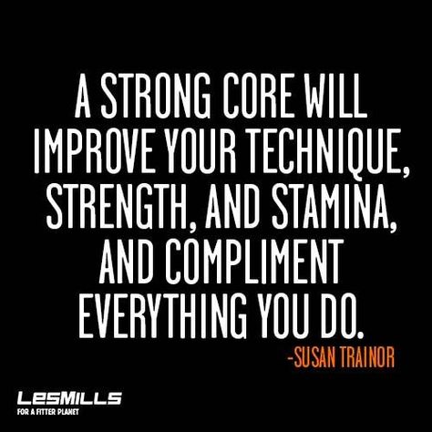 A strong core compliments everything you do. #strength #stamina #cxworx Fitness Words, Workout Wednesday, Yoga For Runners, Les Mills, Psoas Muscle, Body Pump, Wednesday Workout, Mobility Exercises, Mental Health And Wellbeing