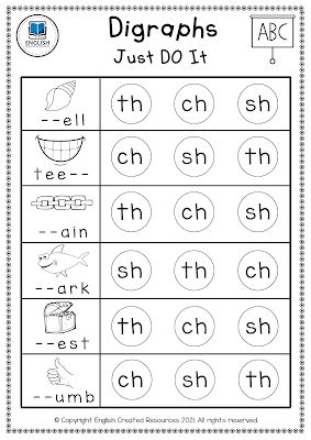 Digraph Worksheets, Consonant Blends Worksheets, Digraphs Worksheets, Consonant Digraphs, Blends Worksheets, Phonics Rules, First Grade Worksheets, Consonant Blends, English Phonics