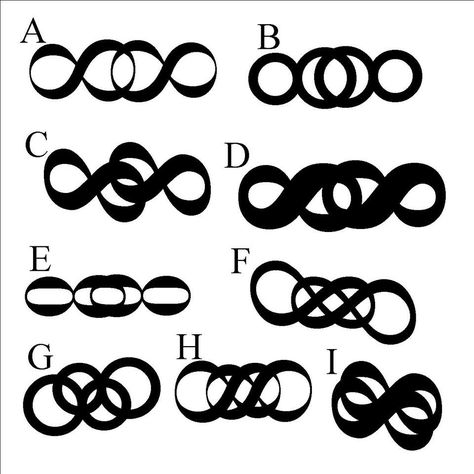 Double infinity tattoo ideas Double Infinity Tattoo, Infinity Tattoo Ideas, Infinity Name Tattoo, Double Infinity Tattoos, Infinity Logo, Tyler The Creator Wallpaper, Double Infinity, Infinity Tattoos, Sigil Magic