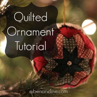 Quilted Ornament Tutorial -- easy and beautiful! Styrofoam Ornaments, Diy Quilted Christmas Ornaments, Quilt Ornaments, Christmas Ornament Tutorial, Sew Ornaments, Sewn Christmas Ornaments, Neli Quilling, Gift Crafts, Frugal Family