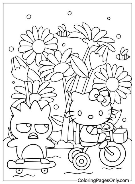 48 Free Printable Badtz-Maru Coloring Pages Coloring pages for kids #coloringpagesforkids Coloring page for kids #coloringpageforkids Kids coloring page #kidscoloringpage 22.161 Sanrio Coloring Pages, Creation Coloring Pages, Free Coloring Pages For Kids, Coloring Pages Adult, Hello Kitty Colouring Pages, Swear Word Coloring Book, Swear Word Coloring, Words Coloring Book, Kitty Coloring