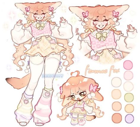 blueberri °• | Adopt <3 🍰💖 ( openn!! ) fennec fox !! shes short asf !! ੈ♡˳ sb; $25 ab; tba ? idk how i should price this 😦 tysm in advance, even if… | Instagram Fennec Fox Character Design, Human Fox Oc, Fennec Fox Oc, Fox Oc Art, Cute Outfits Drawings, Fennec Fox Drawing, Oc Adoptables, Fox Character Design, Fox Oc